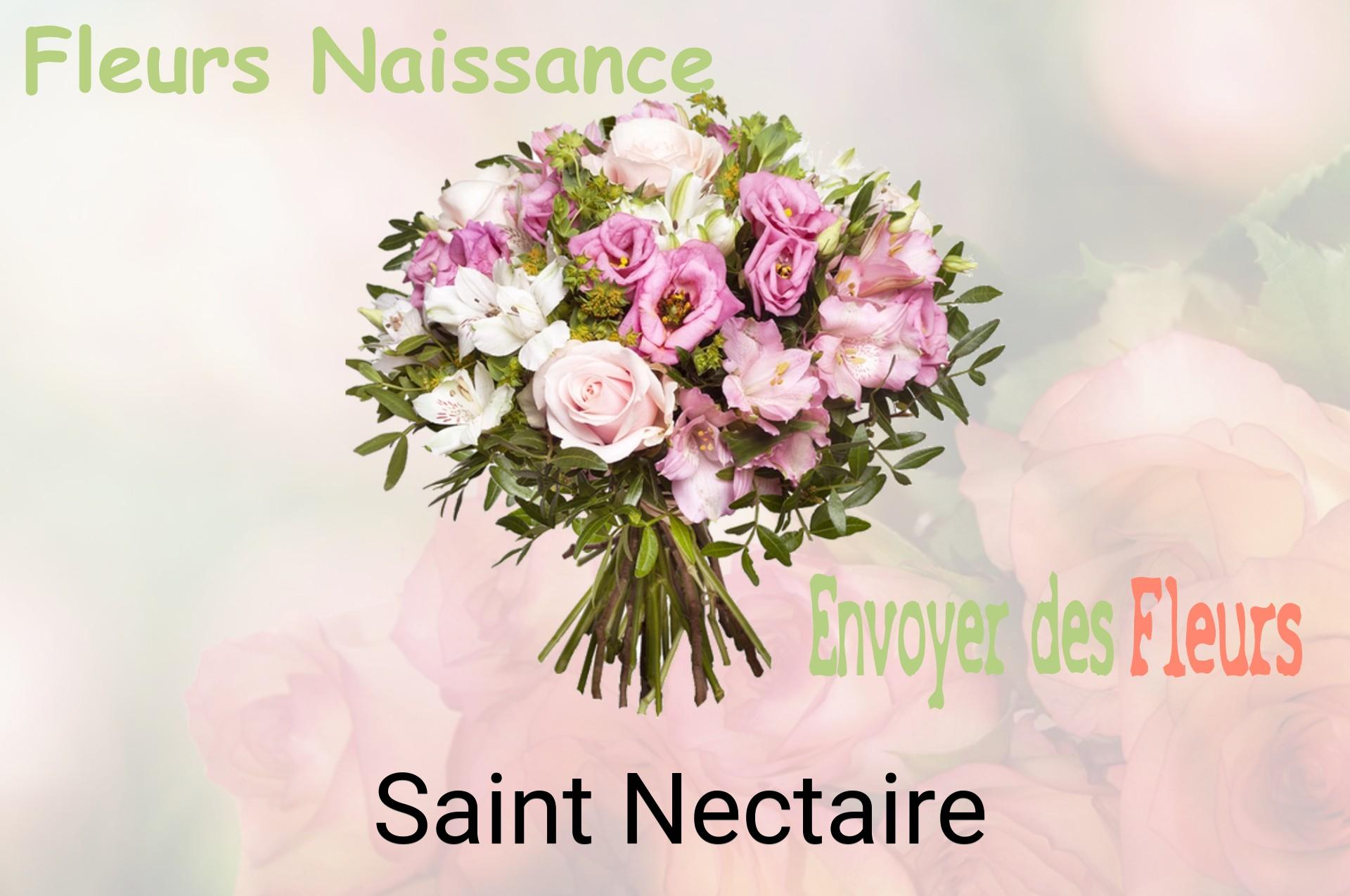 Bouquet de fleurs de naissance livré à Saint-Nectaire